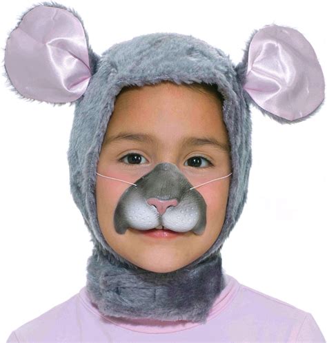 Amazon.com: Forum Novelties Child Size Animal Costume Mouse Hood and ...