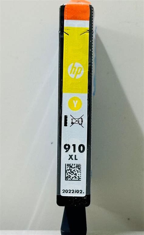 New Genuine HP 910XL Yellow Ink Cartridges OfficeJet Pro 8020 8025 ...