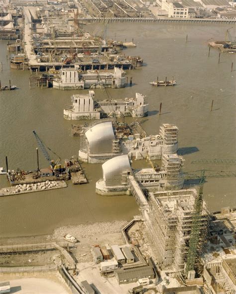 Thames Barrier | Thames Barrier under construction | SteelwayUK | Flickr