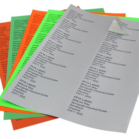 Address Labels Suppliers - Large Range - Well-Priced