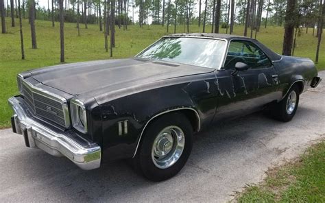 Triple Black: 1975 Chevrolet El Camino SS | Barn Finds