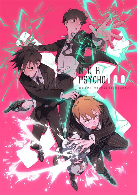 Mob Psycho 100 | Kageyama Shigeo, Ritsu, and Reigen Arataka | Mob Psycho 100 | Pinterest | Mob ...