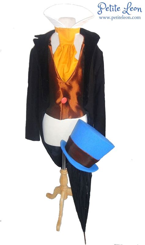 Items similar to Jiminy Cricket from Pinocchio Costume with Wellington Style Top Hat Custom Made ...