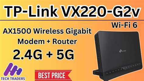 Tp Link VX220-G2V | Best Dual Band Wifi 6 Router Setup In Hindi - YouTube