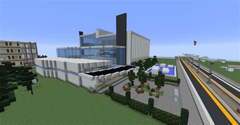 Just finished my first modern library! : r/Minecraft