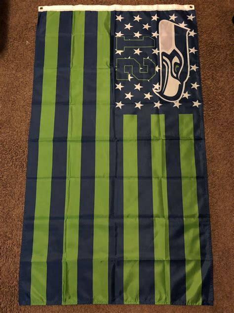 Seattle Seahawks 12th Man Banner Flag - Etsy