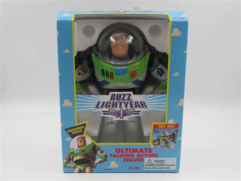 Disney's Toy Story Ultimate Talking Buzz Lightyear Action Figure ...