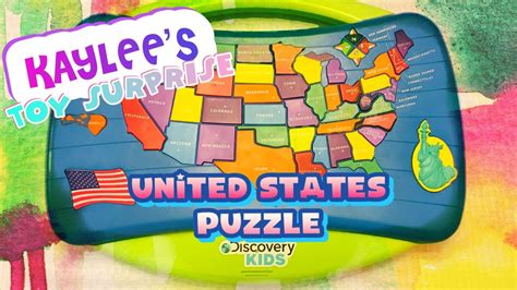 Kids Usa Map Puzzle