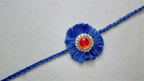 Silk thread rakhi | Rakhi day, Crochet necklace, Arts and crafts