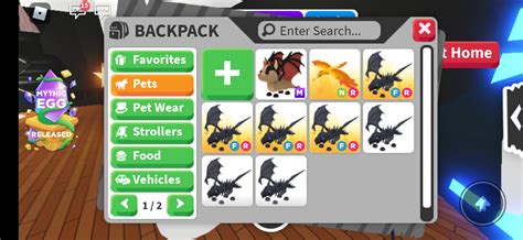 Trading inventory (also lf no potion shadow dragon for my 2 fr shadow and nr phoenix) : r ...