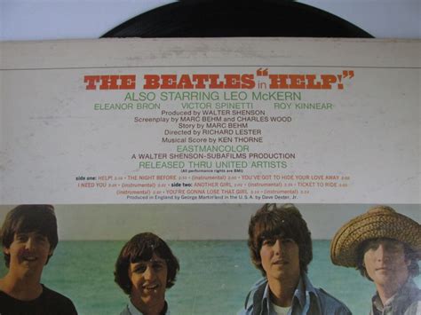 SALE The Beatles HELP vinyl Album The Beatles Record Motion | Etsy