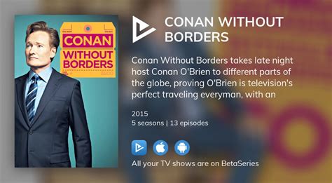 Watch Conan Without Borders streaming