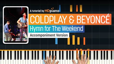 Hymn for The Weekend by Beyoncé and Coldplay Piano Tutorial | HDpiano