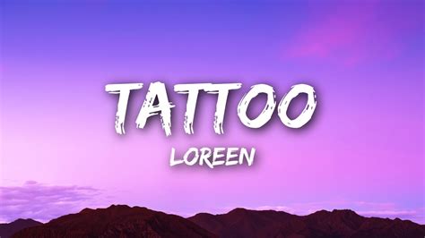 Loreen Tattoo - MavenMaurvin