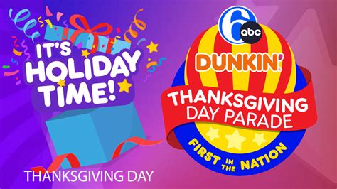 LIVE: 104th annual 6abc Dunkin' Thanksgiving Day Parade on Philadelphia's Ben Franklin Parkway ...