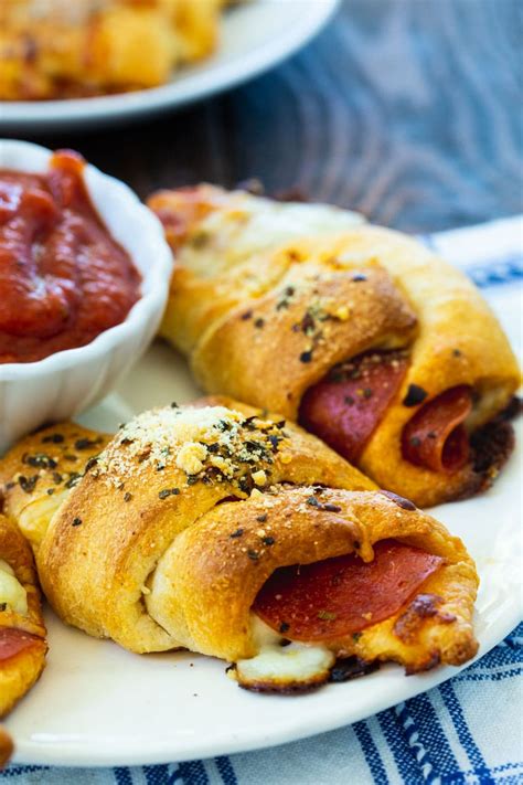 Pepperoni Crescent Rolls - Spicy Southern Kitchen