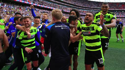 Huddersfield Town players: 'I think we are going to have a party now' | Calendar - ITV News