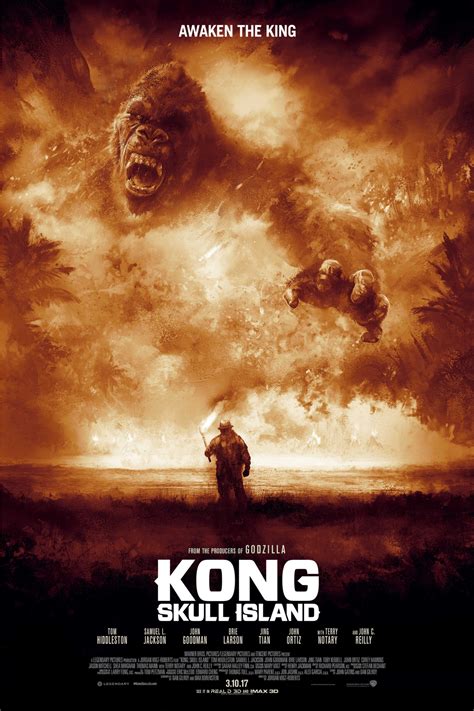 Kong: Skull Island poster by Karl Fitzgerald Kong Skull Island Poster ...