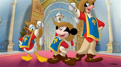 Mickey, Donald & Goofy in the 2004 movie: "The Three Musketeers" | Idee, Preferiresti