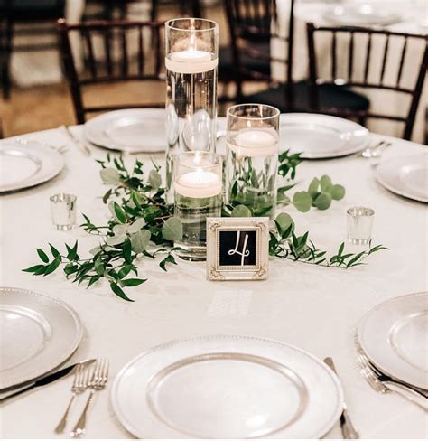 28 Simple and Chic Wedding Candle Centerpieces - Her Special Days | Romantic wedding ...