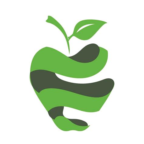 Apple logo design concept 36008787 Vector Art at Vecteezy