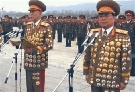 North Korean generals get to award themselves : r/pics