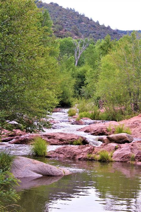 Water Wheel Falls Hiking Trail, Tonto National Forest, Payson, Arizona, United States Stock ...