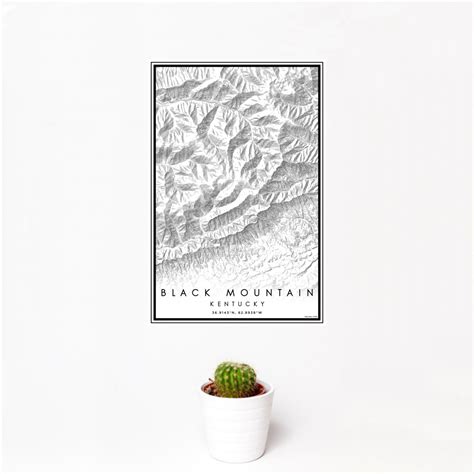 Black Mountain - Kentucky Map Print in Classic — JACE Maps