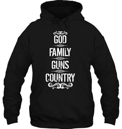 God Family Guns Country