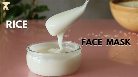 Homemade korean rice mask || Rice face mask for skin whitening - YouTube