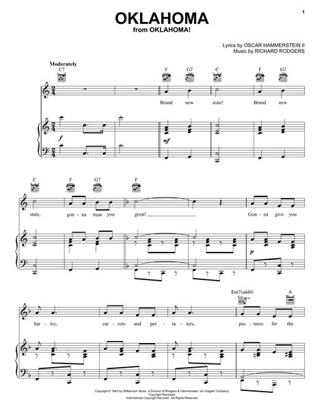 Oklahoma | Sheet Music Direct