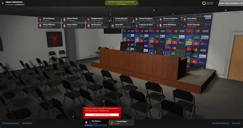 Press Conference Backgrounds for Football Manager 2021 | FM Scout