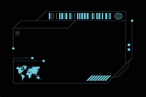 futuristic computer interface display for copy space and background 20950216 Vector Art at Vecteezy