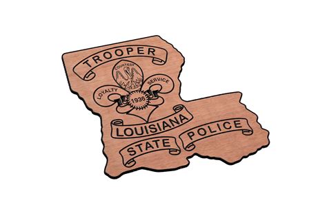 Louisiana State Police Badge SVG - Etsy Australia