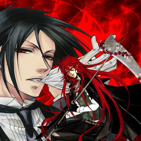 Grell and Sebastian by RyoleD on DeviantArt