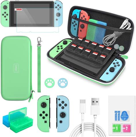 Switch Accessories Bundle -12 in 1 Accessories Kit for Nintendo Switch ...