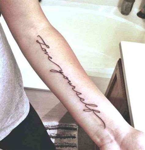 20 Beautiful Cursive Quote Tattoos with Meaning - easy.ink™