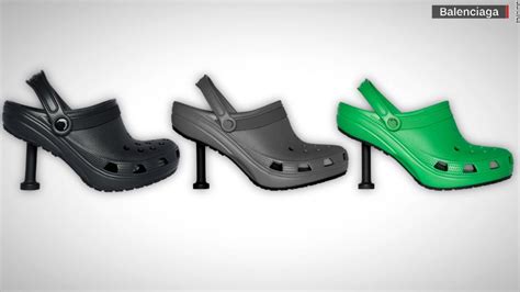 Balenciaga stiletto Crocs may sell for as much as $1K - CNN Video