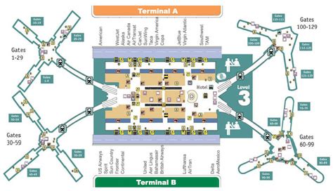 Mco Airport Terminal Map | Draw A Topographic Map