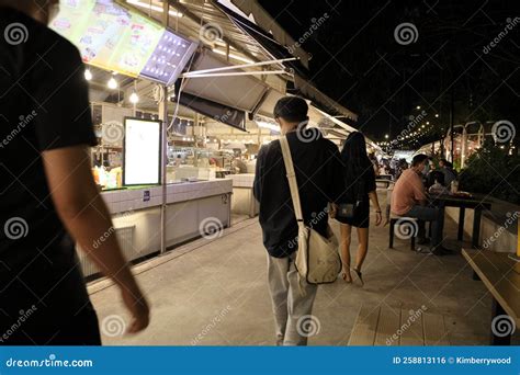 Night Market in Bangkok editorial photo. Image of bangkok - 258813116