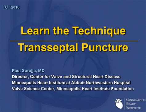 Step-by-step Basic Transseptal Puncture | tctmd.com