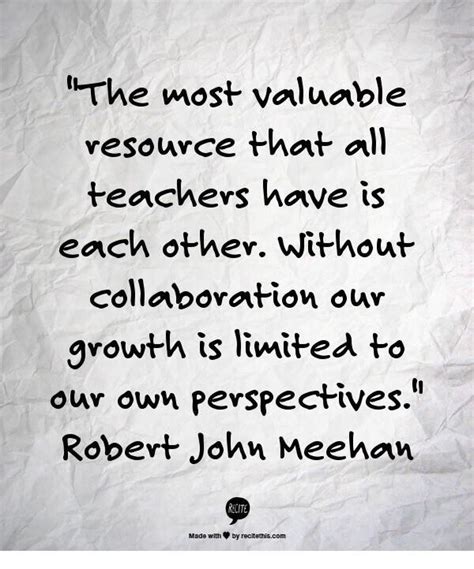 Quotes About Collaboration In Education. QuotesGram