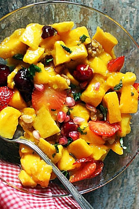 Mango Salad(Refreshing & Easy) | Cook Click N Devour!!!