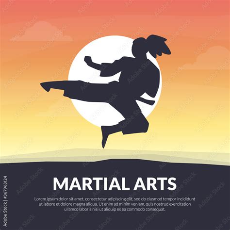 Martial Arts Banner Template, Karate, Judo, Taekwondo, Aikido School ...