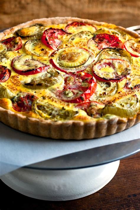 Tomato and Goat Cheese Tart Recipe | Recipe | Goat cheese tart, Tomato tart, Nyt cooking