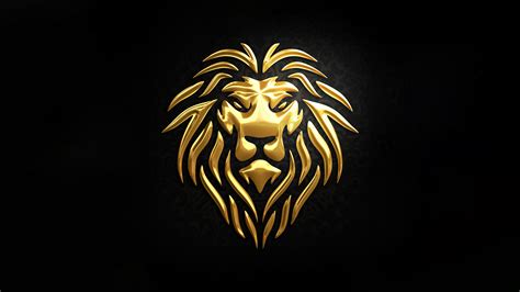 Gold Lion Wallpaper,HD Artist Wallpapers,4k Wallpapers,Images ...