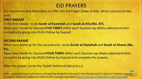 How to pray Eid Prayers – EID is expected to be Monday 25th May for ...