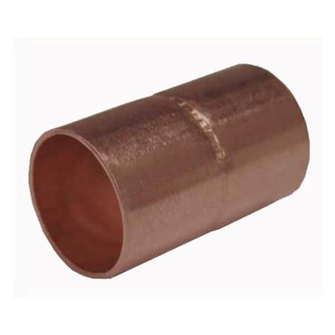 JMF Copper Pipe Coupling with Stop Contractor 10 Pack - 2516508089826 ...