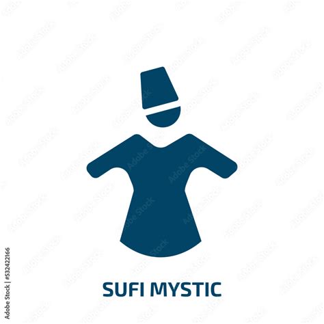 sufi mystic icon from religion collection. Filled sufi mystic, sufi ...