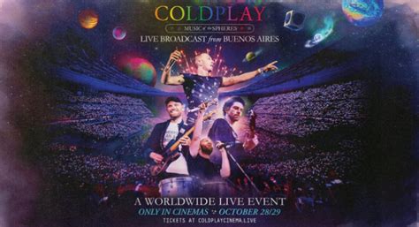 Watch & Book Coldplay World Tour Live In Malaysian Cinemas